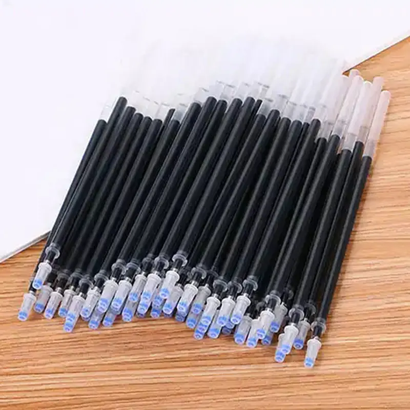 Высококачественная плавная гелевая ручка с наконечником, 0,5 мм, 0,7 мм, стержень для офиса и школы