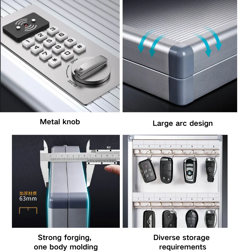 Warehouse hotel wall mounted smart key locker