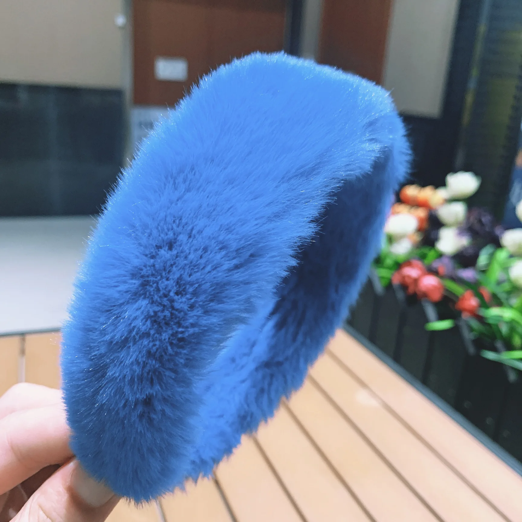 
Korean Version Of Autumn Winter New Sweet Retro Socialite Temperament Fur Europe The United States Hairb Fur Accessories 
