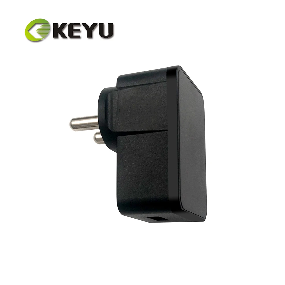  USB-зарядное устройство с индийским разъемом 5 В 1 А 1000 мА