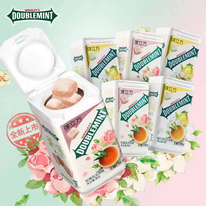 Xylitol Chewing Gum Various Flavors 40g 100% Xylitol Sugar Free Mint Vegetarian Chewing Gum