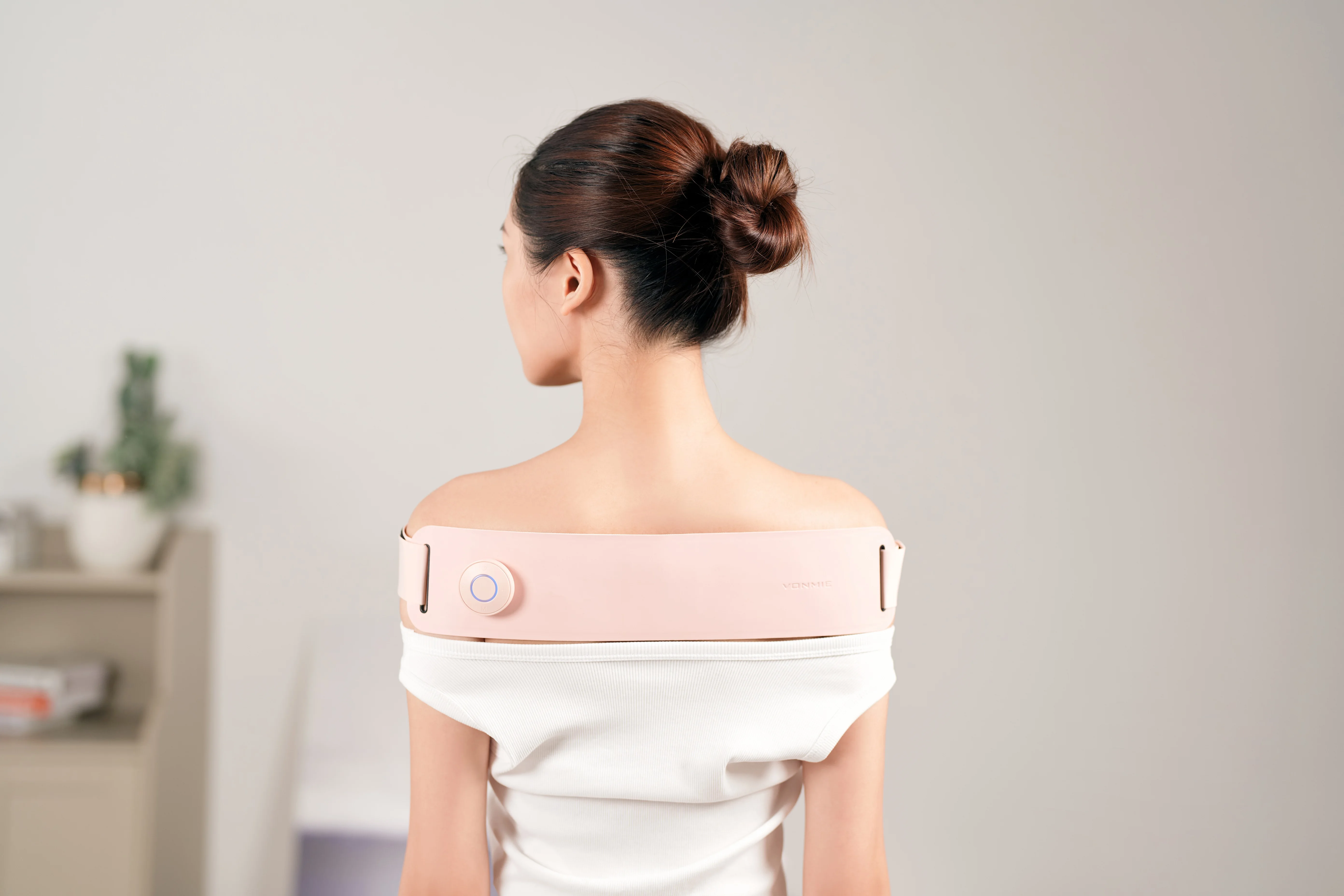 ems heating belt smart wireless ems body shape waist slimming belt heat film menstrual palace warmer massager