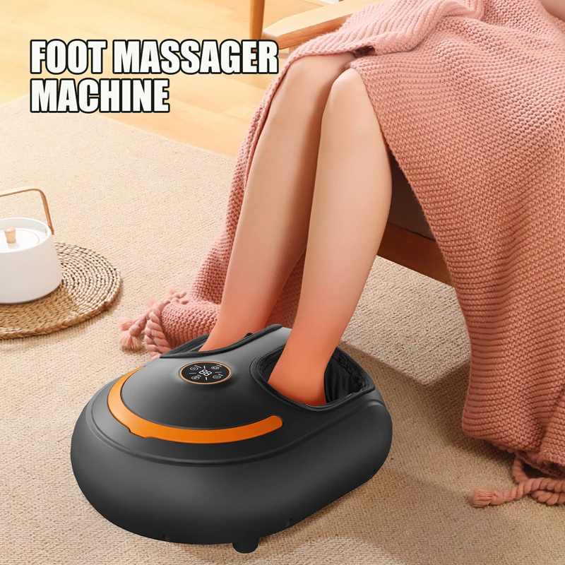 TODO Electric Foot Massage Machine Masaje De Pies with Heat Smart Pulse Ems Shiatsu Electromagnetic Wave Foot  Reflexology Tool