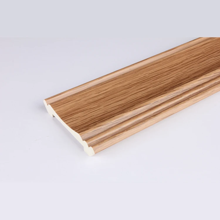 easy to install 2.4 meters indoor PVC decorative crown molding