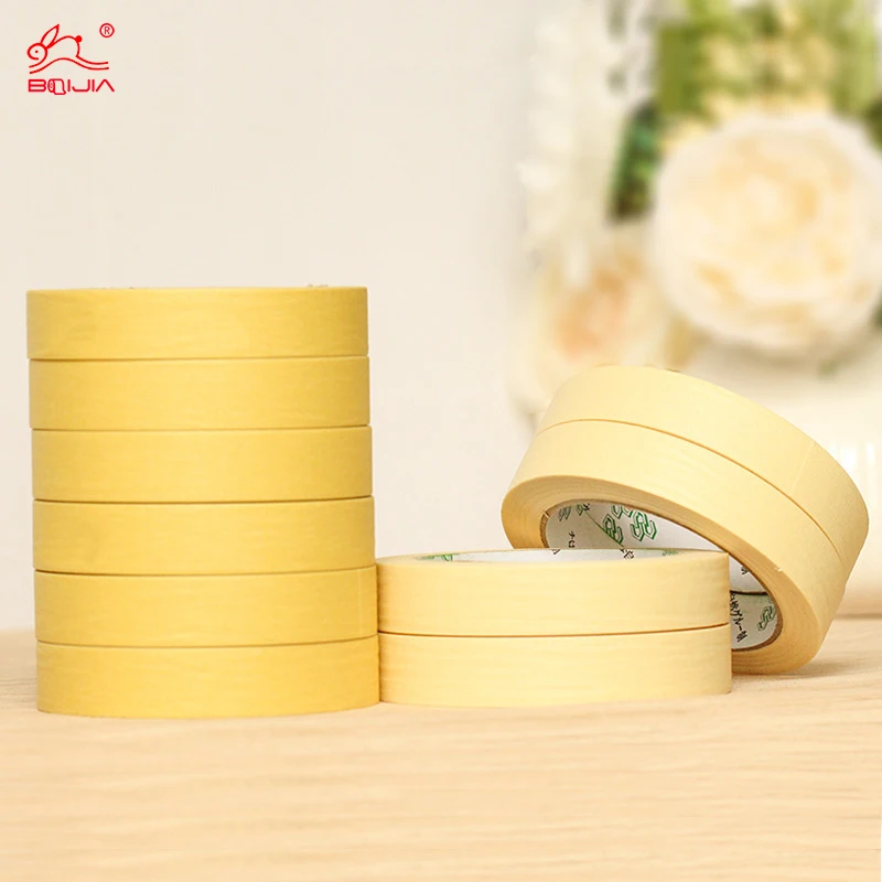 Custom Cheap Technology China Wholesale Temperature Resistant Outdoor Blue painter Masking Tape Roll For Painting
