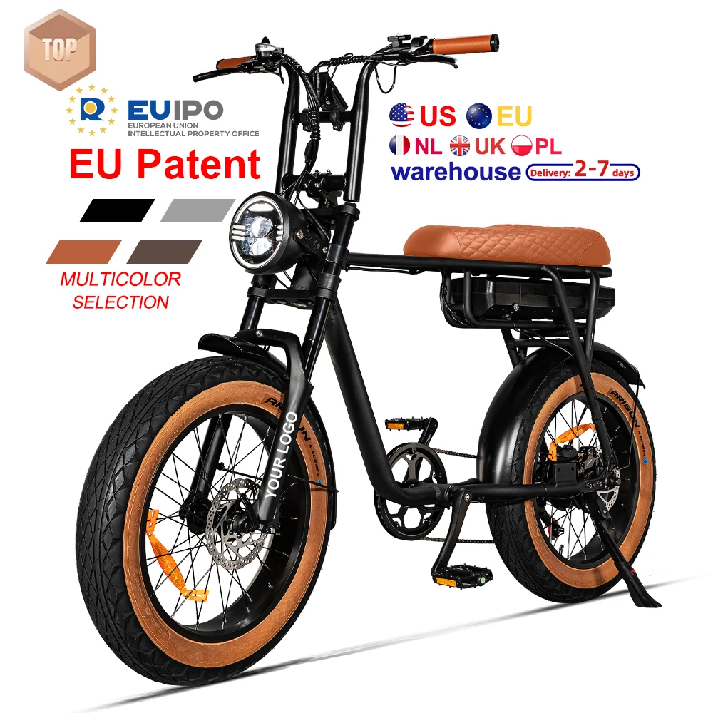 7GO Durable Offroad 48v Fat Tire Electric Bike Heavy-Duty Design for Trail Riding and Rough Terrain