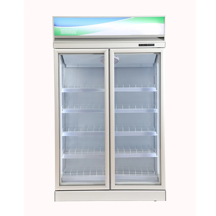 commercial cooler beverage refrigerator drinks fridge upright glass door refrigerator beer fridge refrigerated showcase