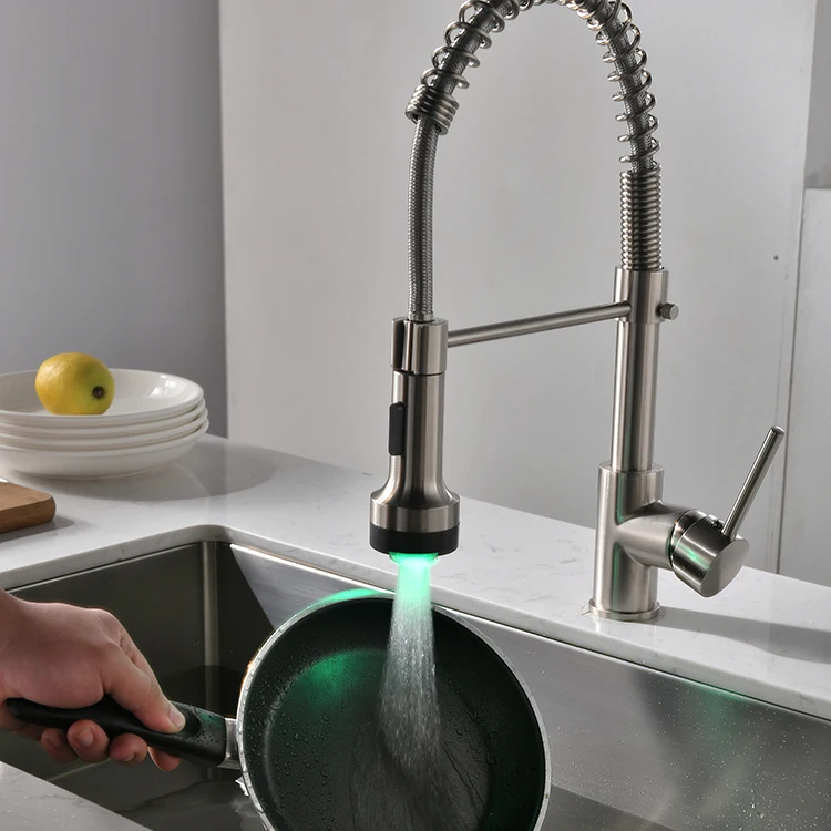 flexible faucets gold hot and cold water mixer tap pull out sprayer kitchen faucet