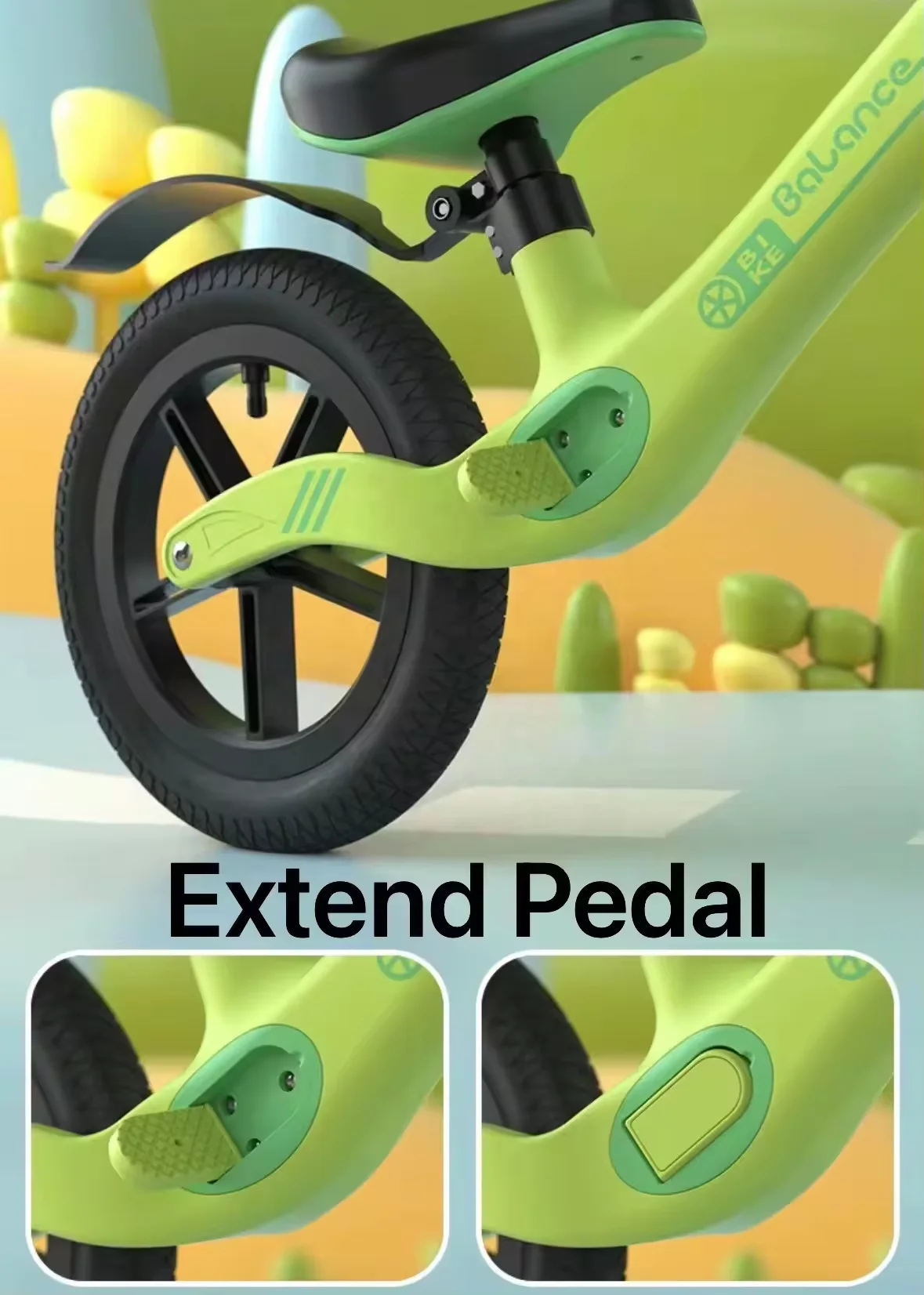 OEM Kids Baby Giraffe Reinforced Bearing Wheel Bikes Children Running Bike Children Walking Balance Bicycle Bike