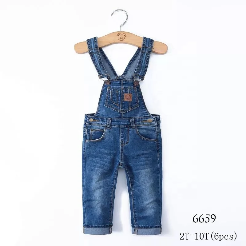 Джинсовые брюки для девочек P0202, комбинезон для весны и осени, детская одежда