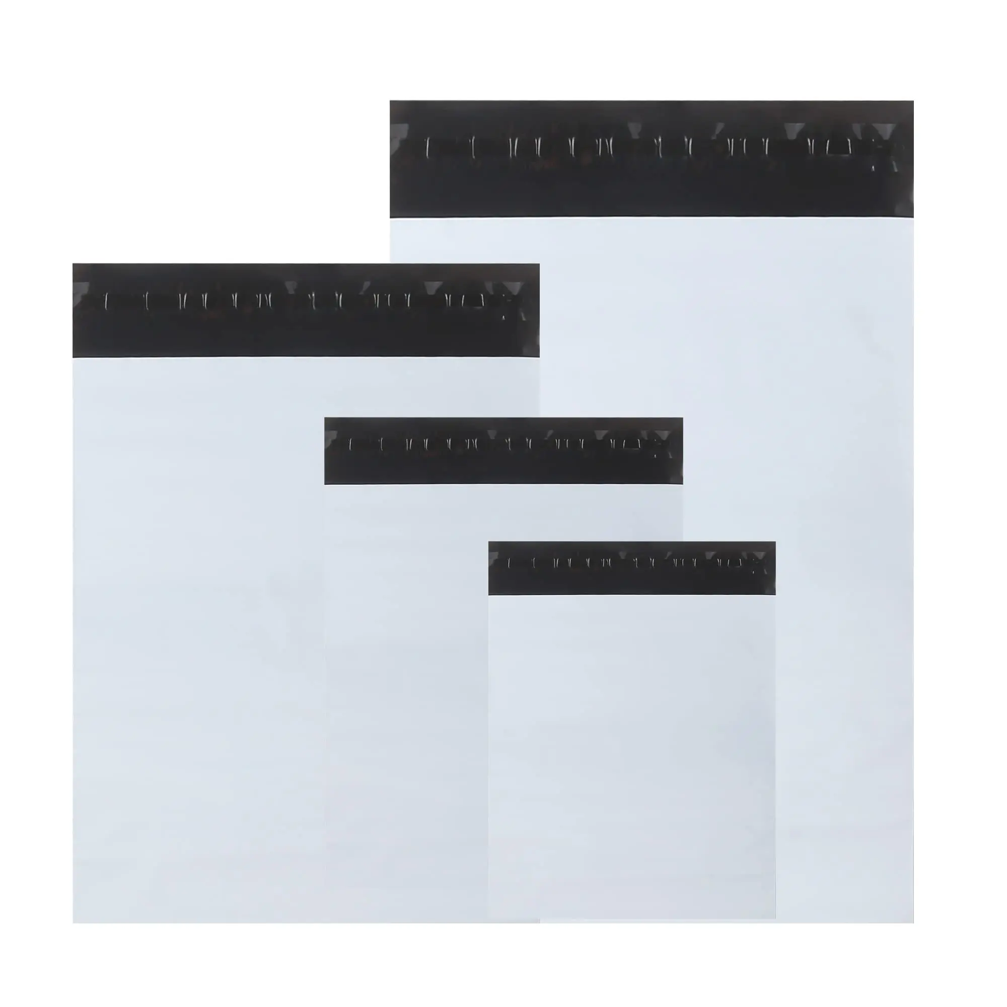 Custom Printed Logo Matte Grey Shipping for Clothes Plastic Recyclable Packaging Poly Mailer Mailing Bags