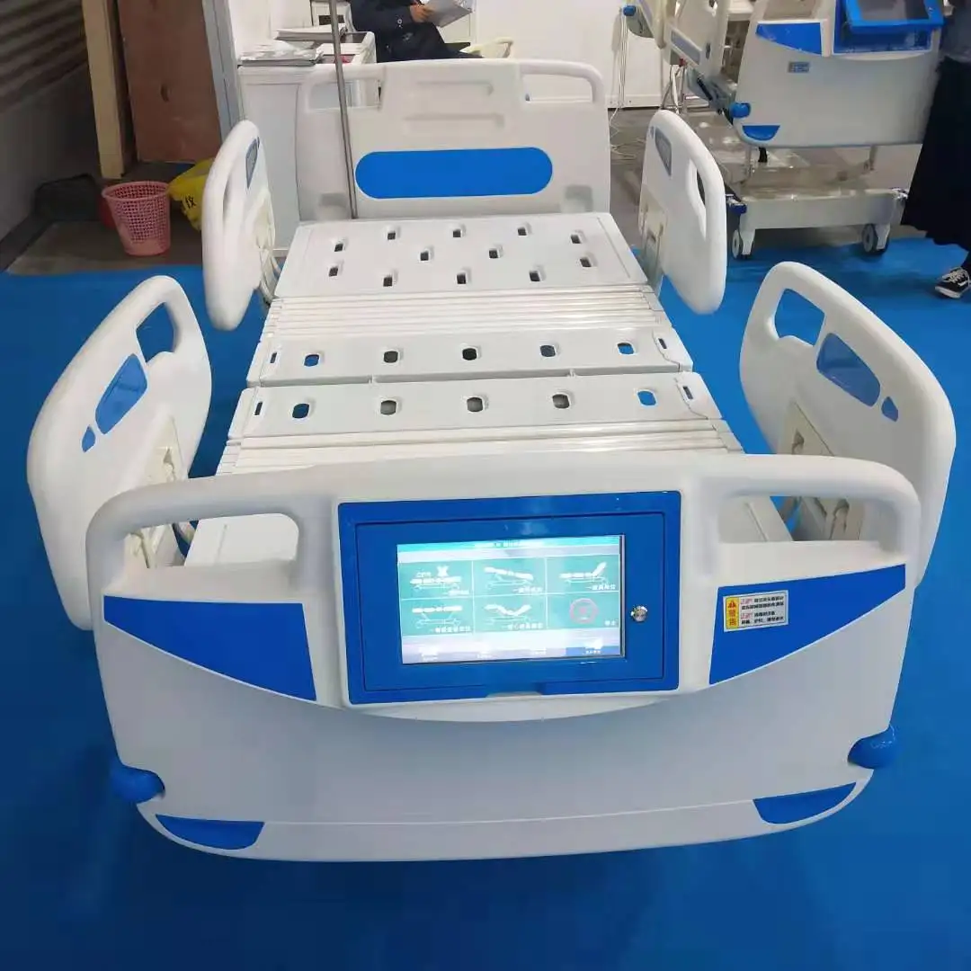 High-quality Multi-function Hospital Bed with Weighting Scale ABS Thrombolytic Bed