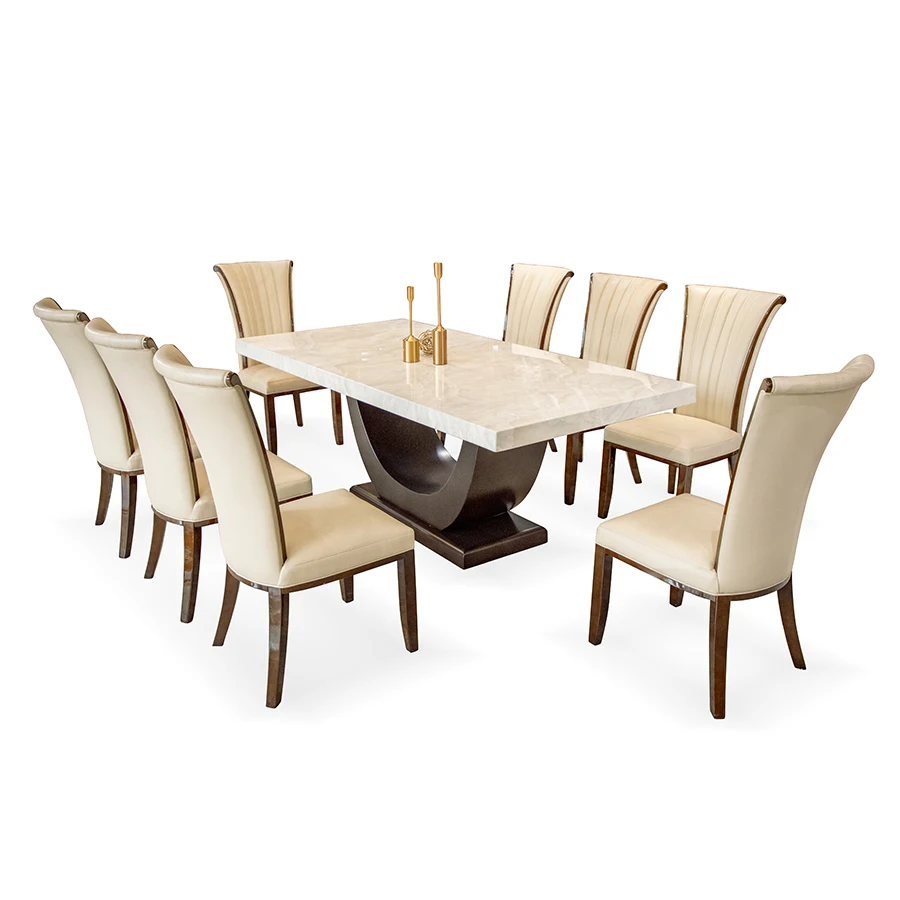 Manufacturer kitchen tables modern marble restaurant comedor dinning table set dining chairs dining tables