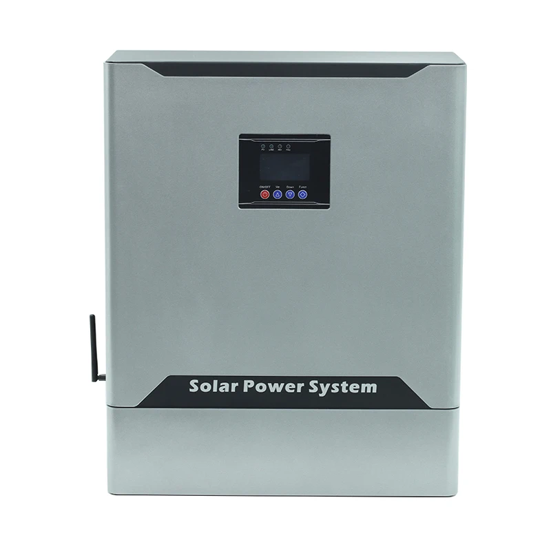  2KW 24V/48V гибридная электро инверторов со встроенным 60A слежением за максимальной точкой мощности Солнечный контроллер заряда для домашнего