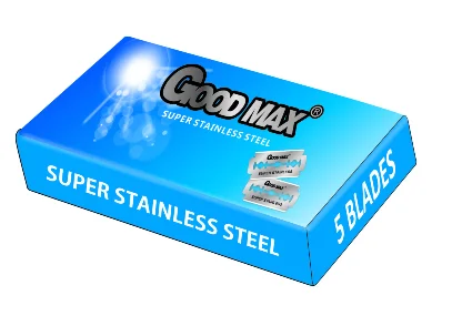 Double edge shaving blades made by professional razor blade factory