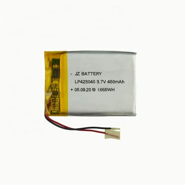 Jiezhen 423040 3.7V 450Mah Lipo Rechargeable Battery Cell