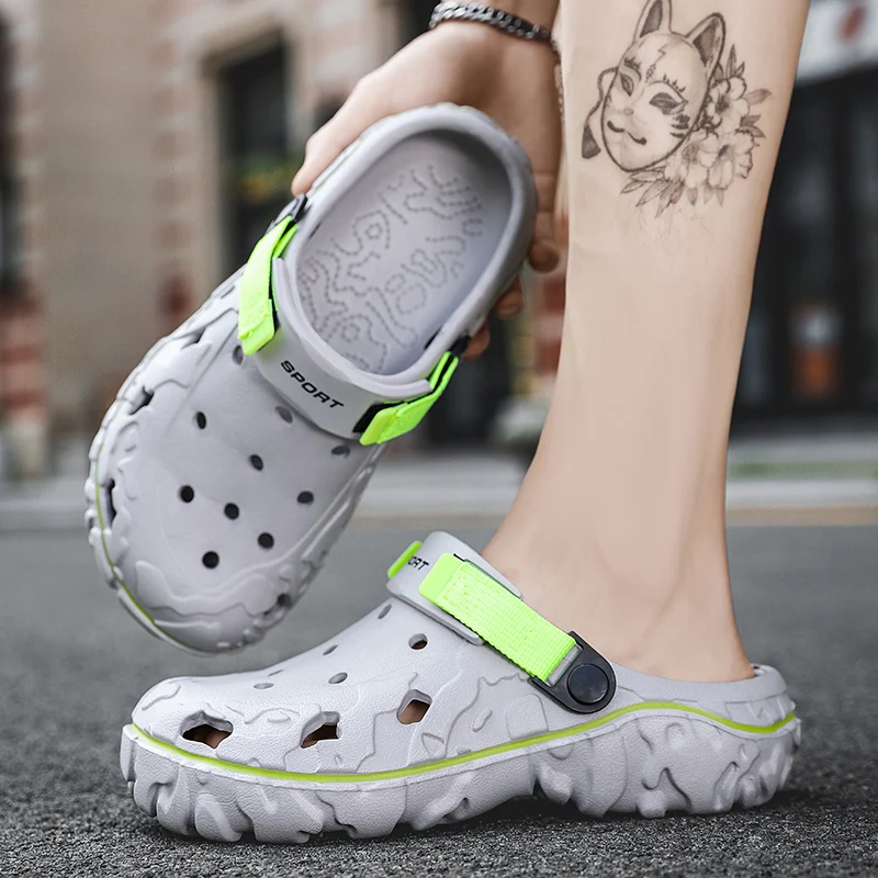 SX Customized Cheap Price Unisex Garden Clogs & Mules Women Mules EVA Injected Garden Shoes Adult Breathable Eva clogs shoes