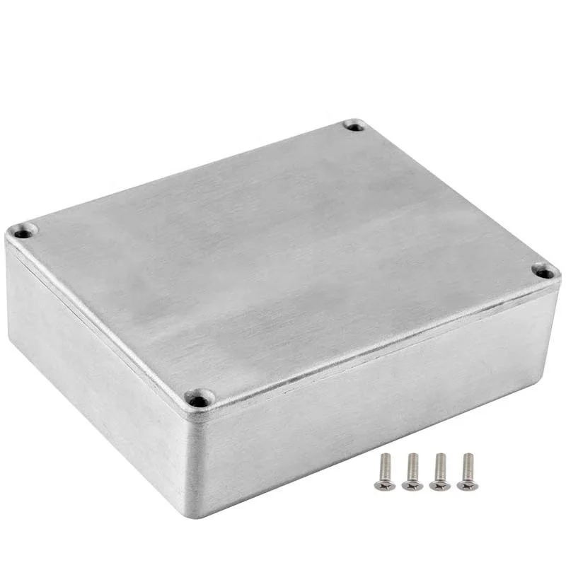 Алюминиевый корпус для литья под давлением, Корпус Корпуса для гитарных педалей, электронный корпус серии 1590