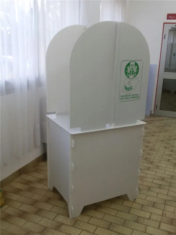 Corrugated Plastic Cardboard Polling Booths For Voting