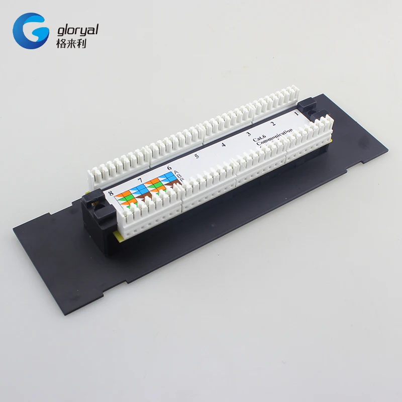 8 портов cat6 UTP