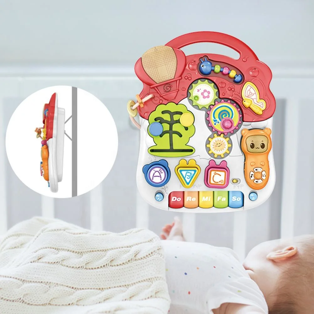 new 5 in1 Multifunctional Upgraded Push and Pull Toy Activity Table Board Stroller Scooter Baby Walker 2024 with Wheels