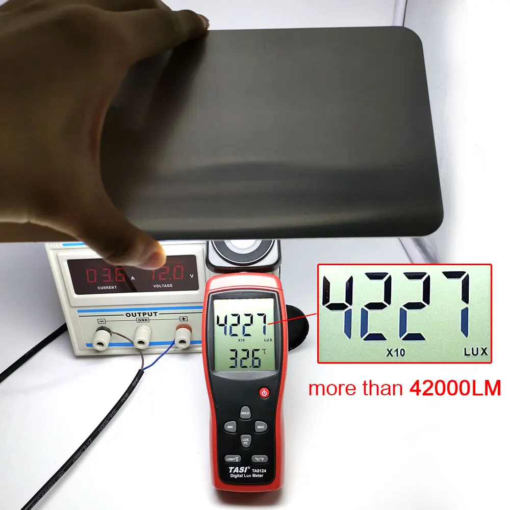  220x113 мм ультра яркие красные/зеленые/12V 200W COB LED световая панель 40000LM монтажа методом перевернутого кристалла пластина Светодиодная лампа для дома и улицы освещение