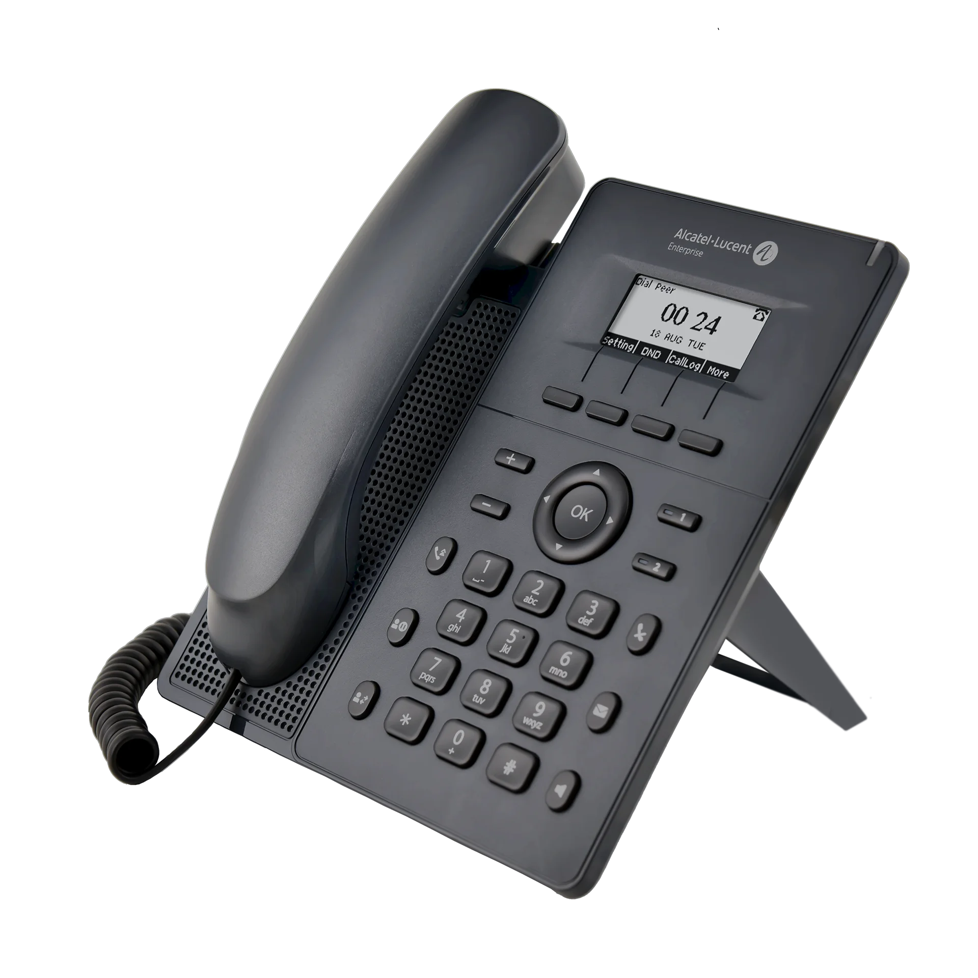 HD audio quality Dedicated Headset port RJ9 Headset Connections High Quality Audio A1e H2P DeskPhone SIP Phone