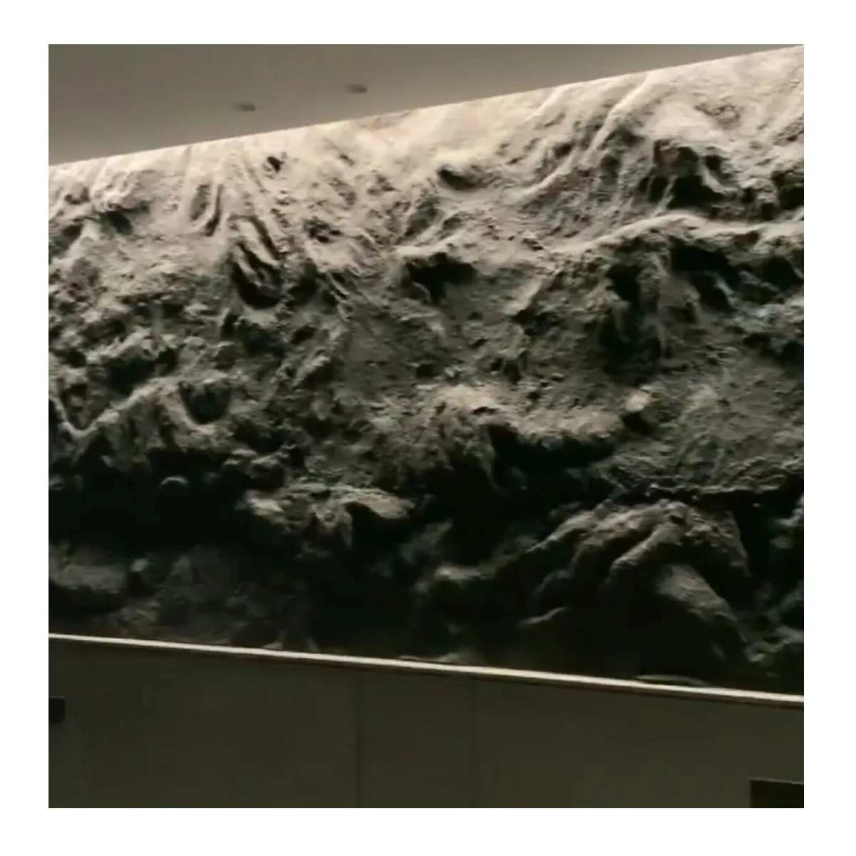 PU Artificial Rock Face Stone Wall Panel Exterior 1200*600mm Decorative Pu 3d Waterproof Polyurethane Tile
