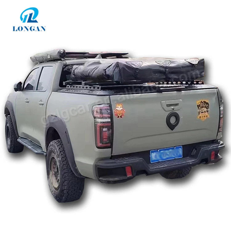 Custom Pickup Truck Cover Aluminum Hard Lid Tonneau Cover For Nissan Navara Tacoma