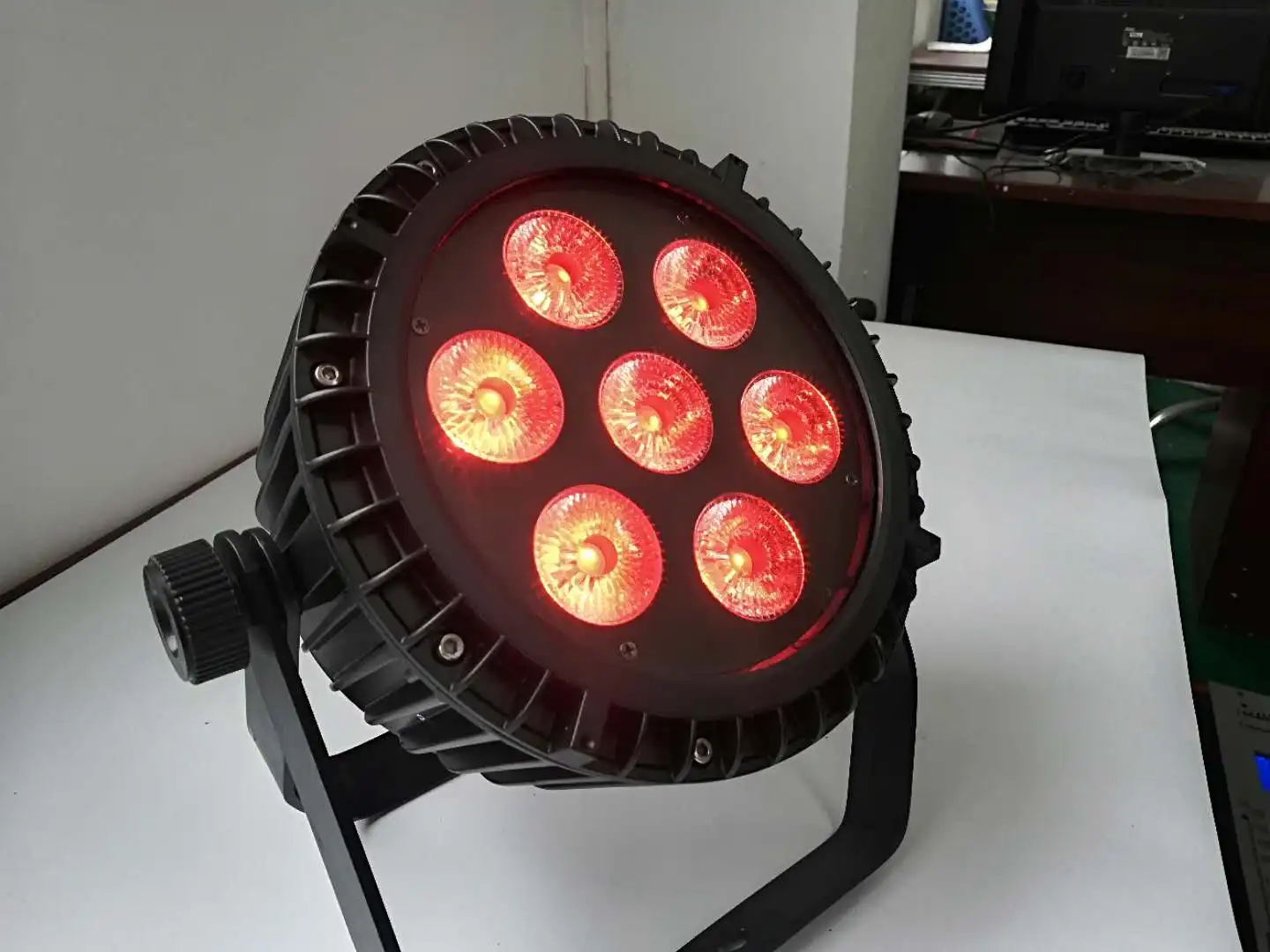 Популярный эффект IP65 свет этапа 7x10 Вт RGBW 4in1 светодиодный par прожекторы DMX512 для диско ди-Джея сцены парти Отключение звука и в водонепроницаемом алюминиевом лампа