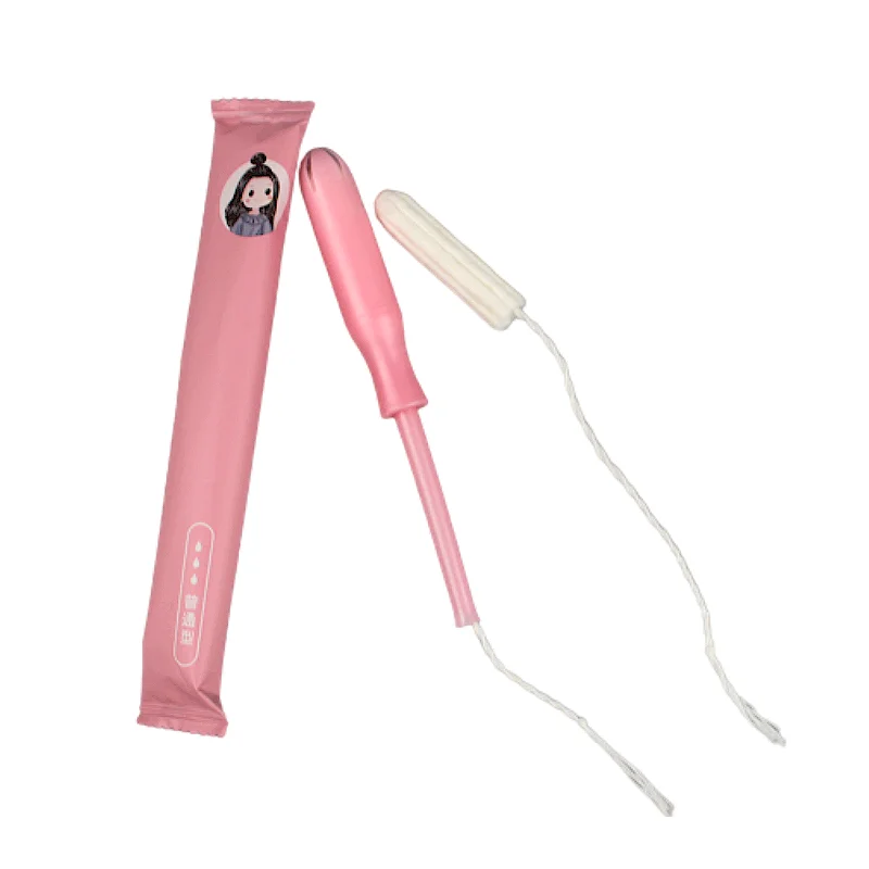 organic feminine products disposable high absorbency organic cotton tampons for women