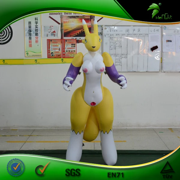 
Giant Sexy Cartoon Inflatable, Inflatable Sexy Hongyi Fox Girl, Sph Fox Girl With Hug 