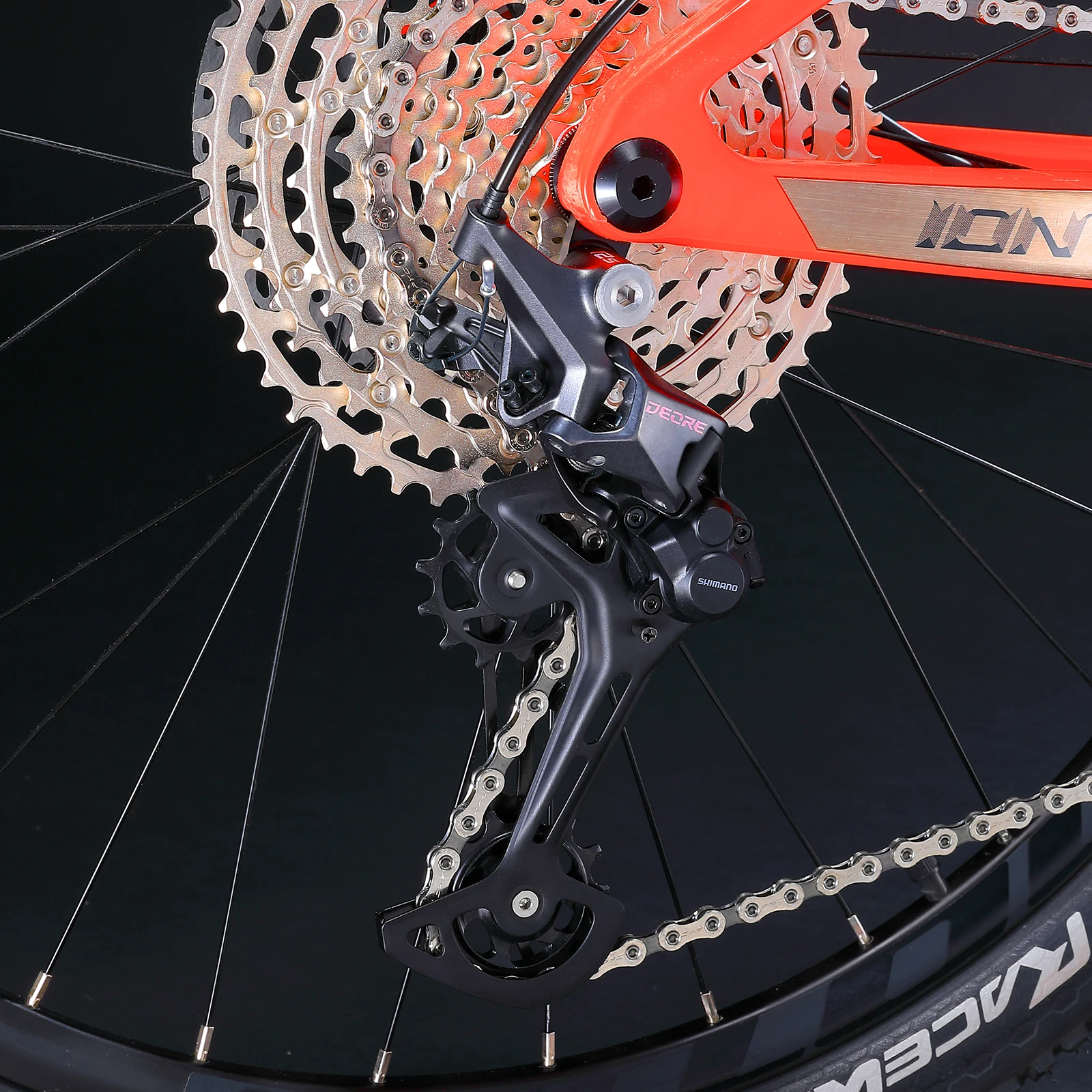 KOOTU Bicycle Mountain Bike 29 Carbon Fiber MTB Adult Men Complete Mountainbike with 1x12 DEORE M6100