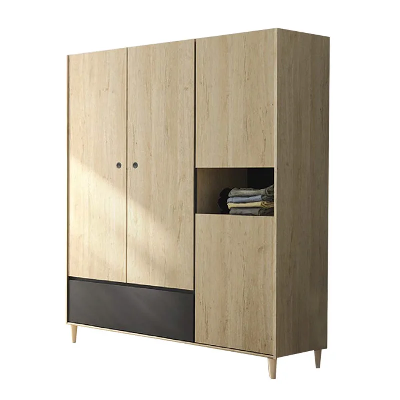 NOVA 20MAA007 Couple Queen Size Bed Melamine Bedroom Sets With Round Headboard