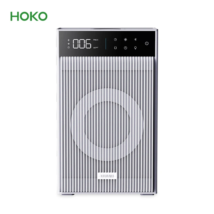 portable office room table smart with WiFi wireless charging function household home h13 hepa filter Audio Desktop air purifier