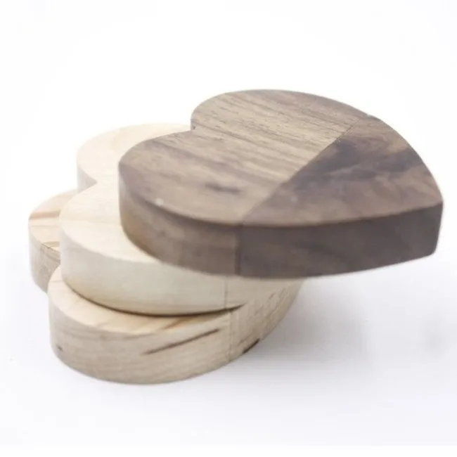 Heart Shape Best Wholesale Price Custom Logo USB Flash Memory Stick Drives Bulk Cheap