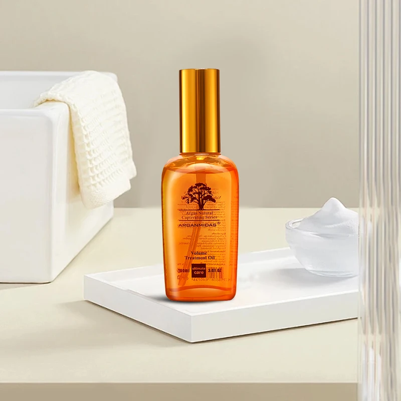 Arganmidas Professional Organic Argan Oil Volume Booster With Strengthen and Volumize Thin, Flat Hair