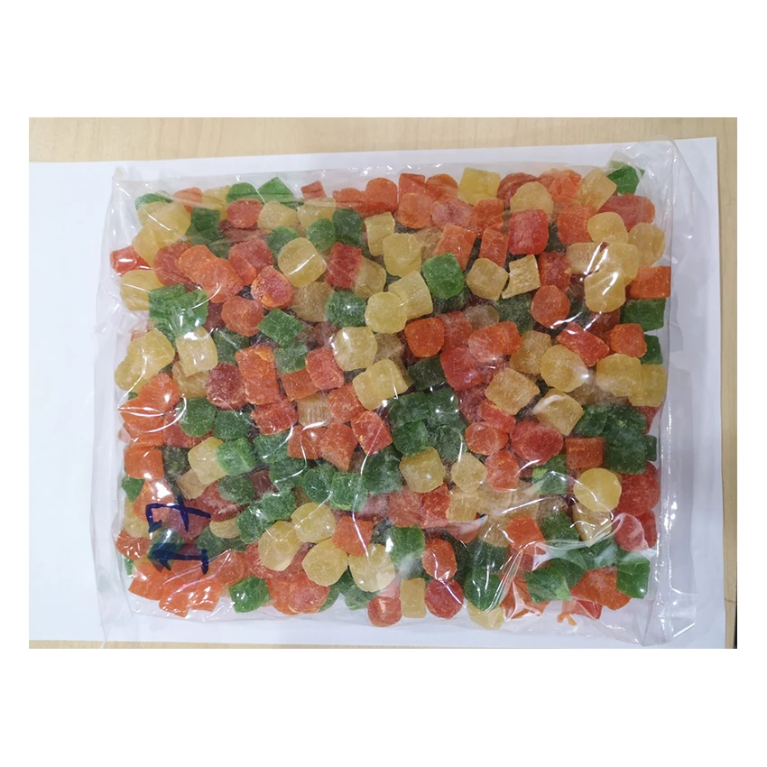 Высокое качество Лучшая цена экспорт покупатели фруктовая целлюлоза пищевые продукты замороженные кубики папайи из Вьетнама