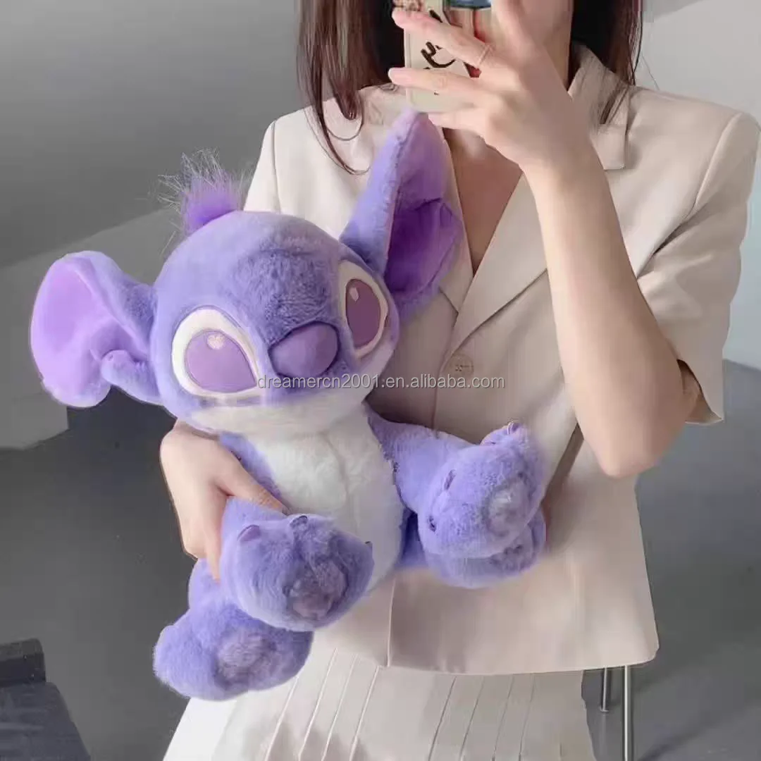 Hot Cartoon Blue Pink Stitch Plush Dolls Anime Toys Lilo andStitch stich Plush stuffed Toys christmas Gifts for Kids