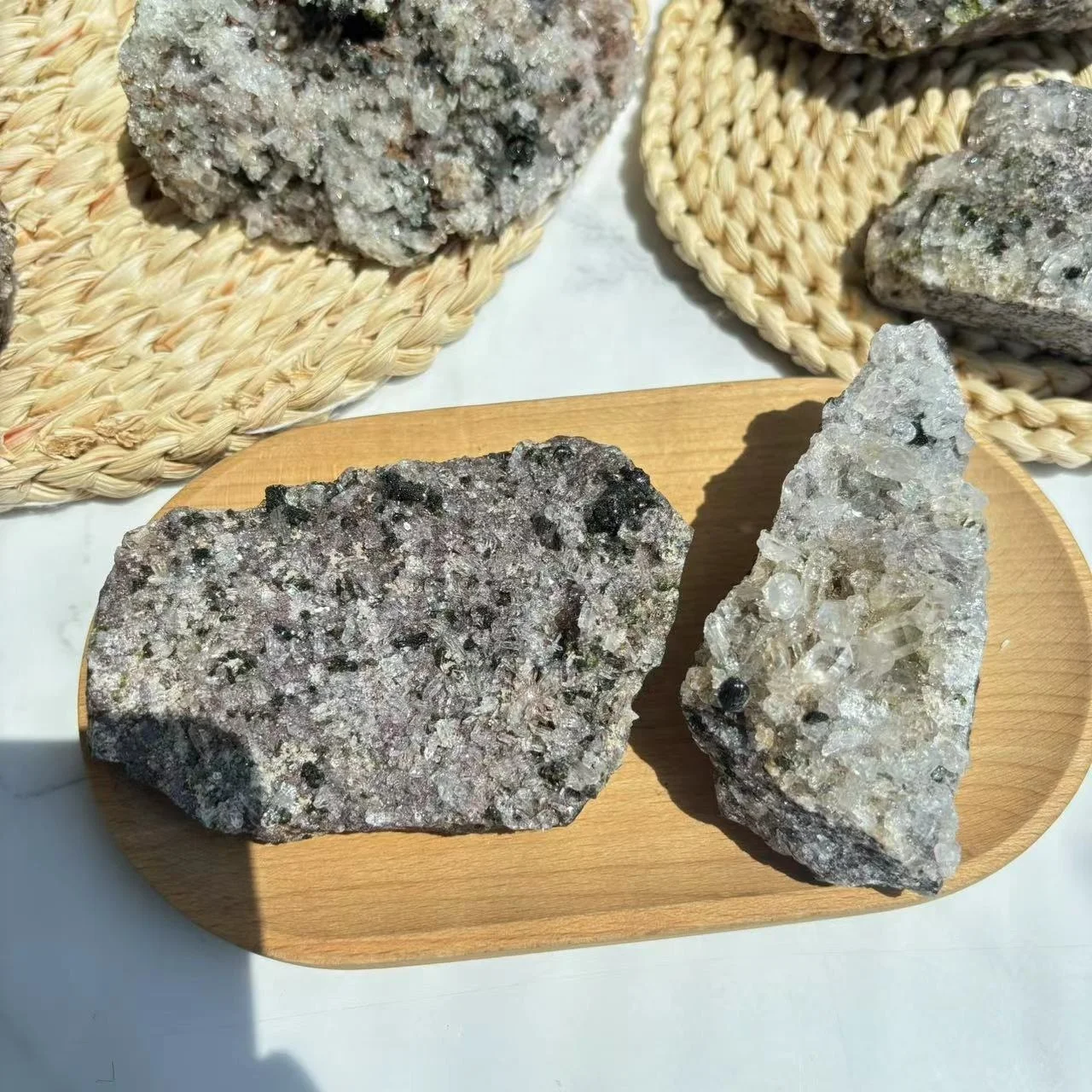 Wholesale Natural Quartz Specimen Original Crystal Healing Stones Garden Quartz Cluster For Collection