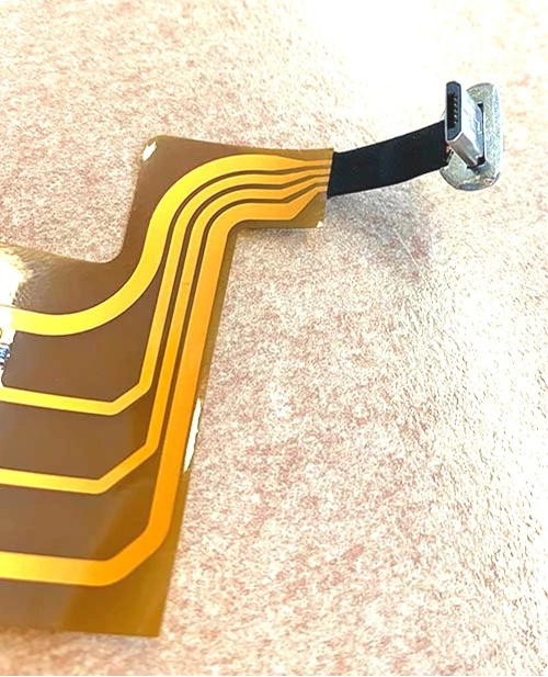 Flat FPC usb cable ultra thin micro cable  Type c Zender  90 degree wireless cable