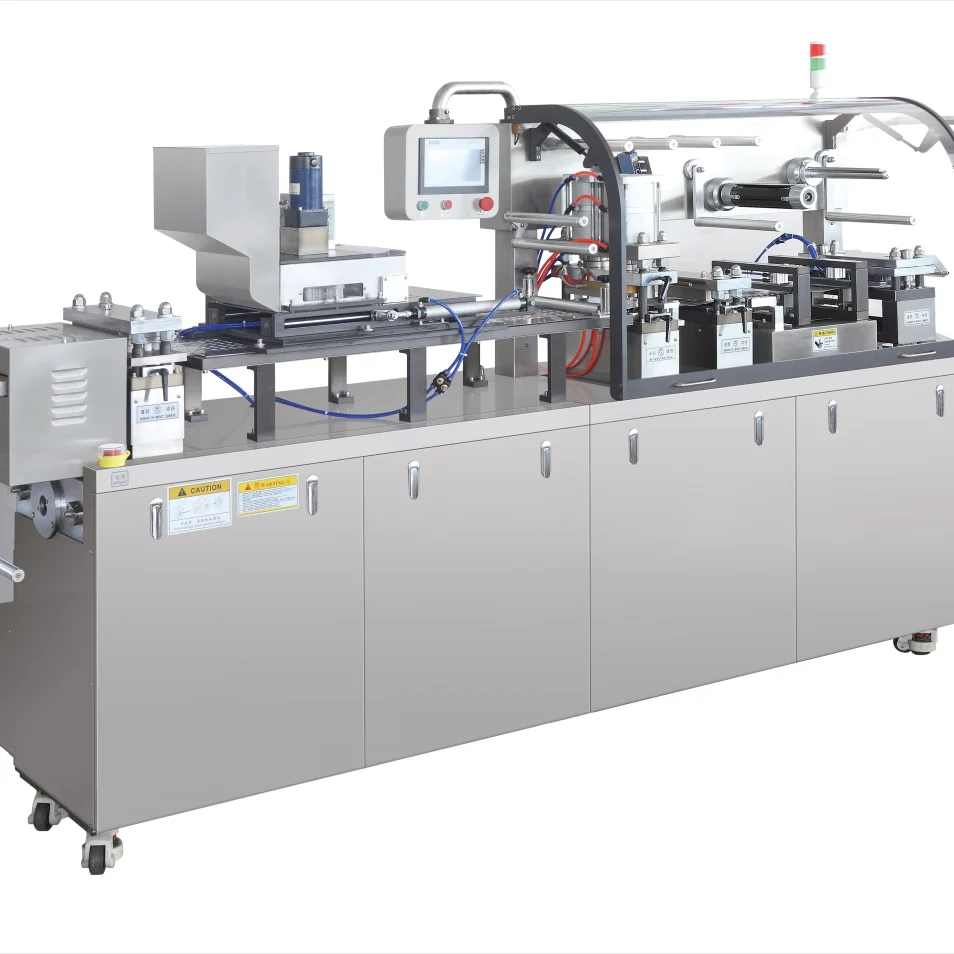 Fully Automatic blister plate candy packaging DPP-260 Alu ALu Blister Packing Machine for tablet packing