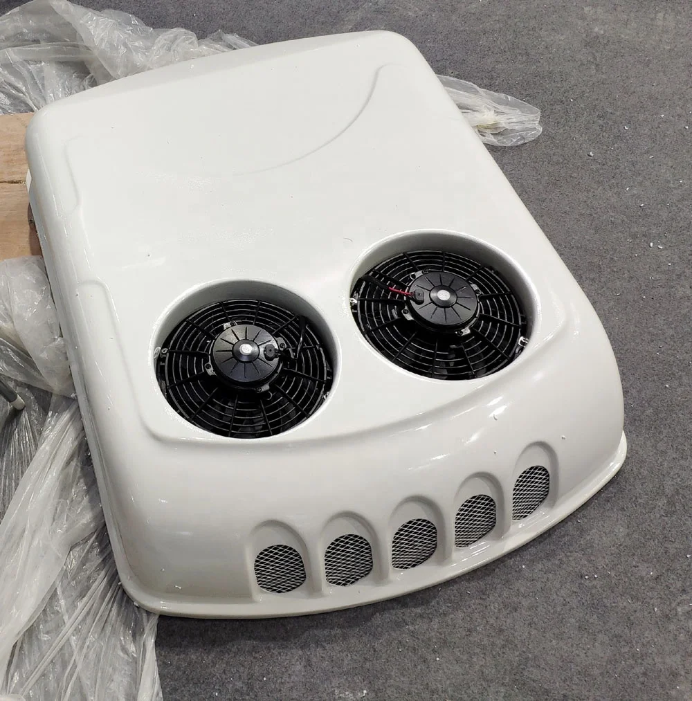 DT40A  dc powered 12v 24v  cooling 3KW  sleeper  roof top truck cab air conditioner