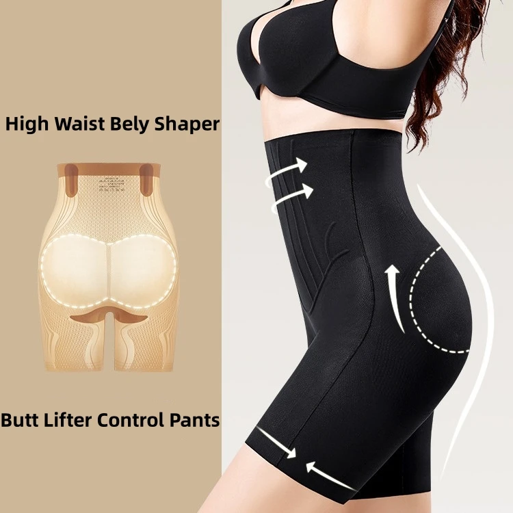 High Quality Slimming Tummy Control Burn Fat Briefs Women Underwear Waist Trainer Shapewear