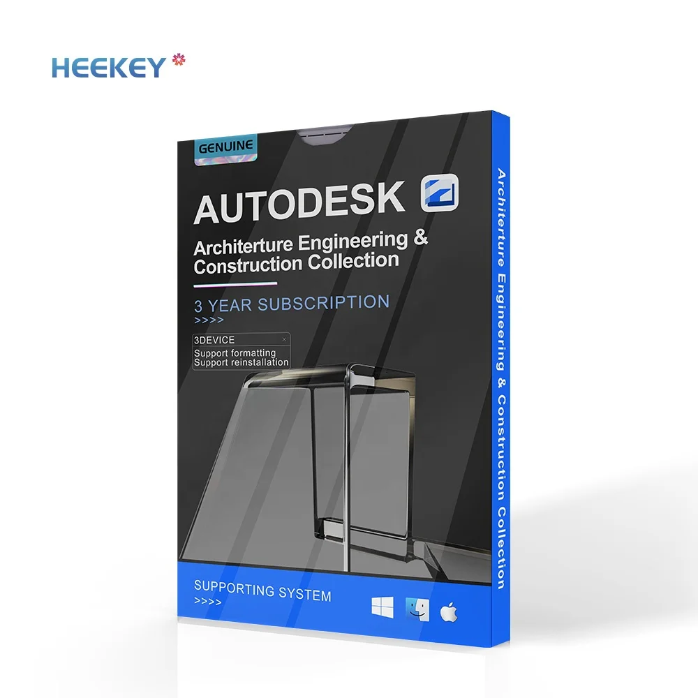 Autodesk Aec Collection 3 Years Subscription Online License Key 2024/ 2022 AutoCAD Drafting Drawing Tool Software