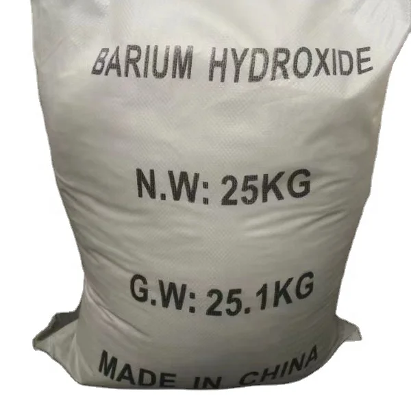 Chinese Chemicals Factory industrial Good Price 98% Ba Hydroxide Monohydrate