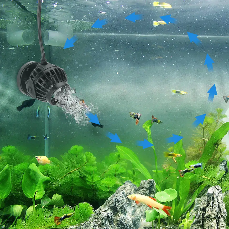 Jebao Marine Aquarium Wave Maker WiFi silent circulating pump wave maker water pump for aquarium Sow-5m
