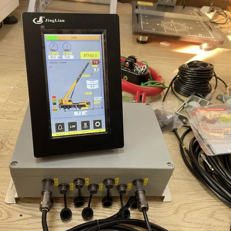 Load Moment Indicator Mobile Telescope Crane Load Indicator (LMI) can display real-time height and weight with alarm system