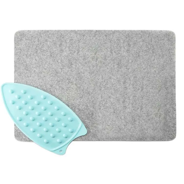 New selling lightweight wear-resistant clothes finishing home laundry room can be customized wool ironing mat