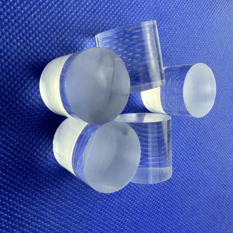 Custom high purity quartz light guide rod Corrosion resistant quartz glass rod in various sizes